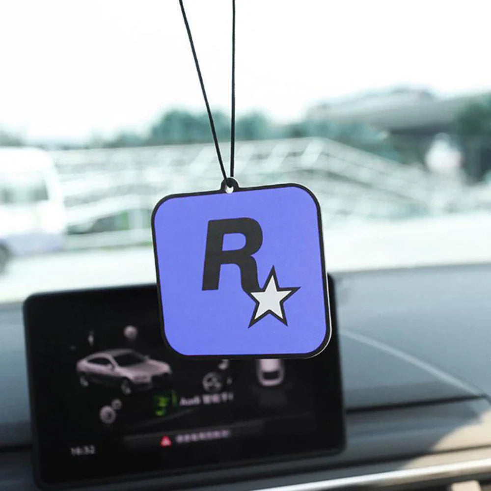 2Pcs Car R Star Fragrance