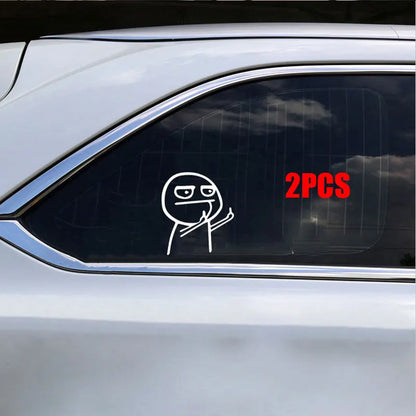 Creative Middle Finger Sticker