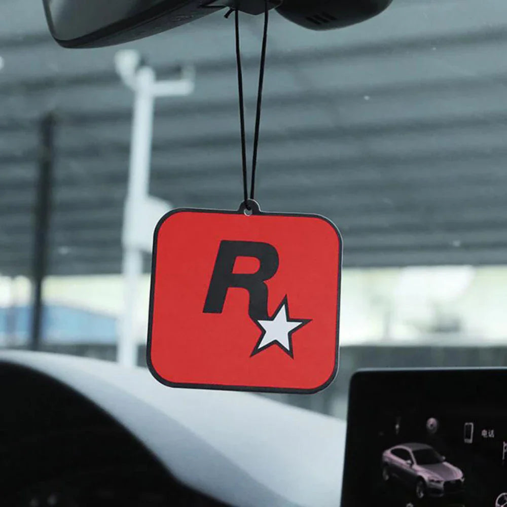 2Pcs Car R Star Fragrance
