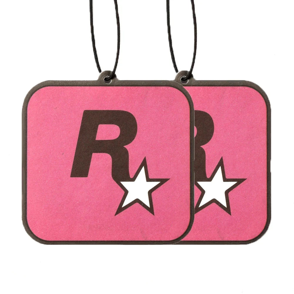 2Pcs Car R Star Fragrance