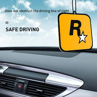 2Pcs Car R Star Fragrance