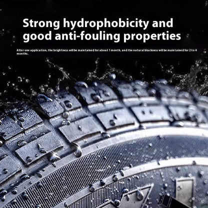 Tire Shine + Brush Kit