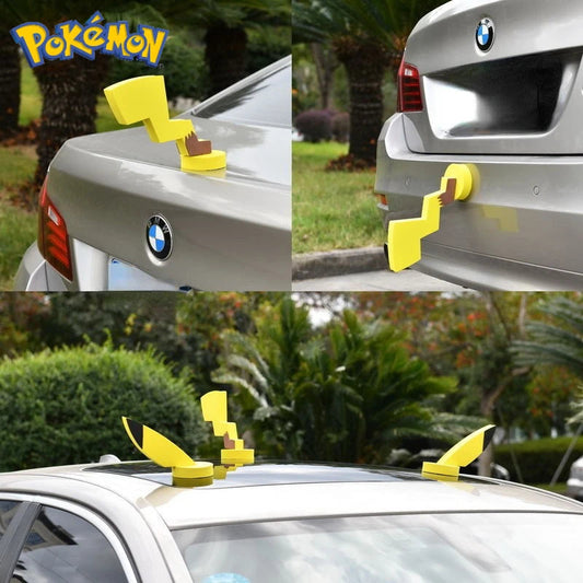 3D Cartoon Car Tail and Ears